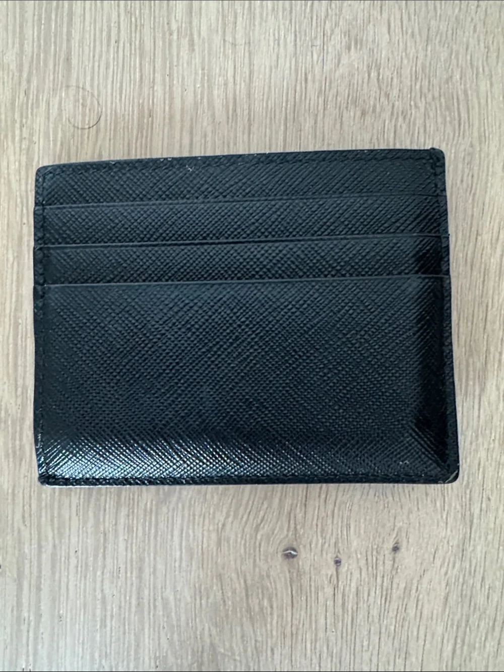 Prada Saffiano Lux Leather Card Case